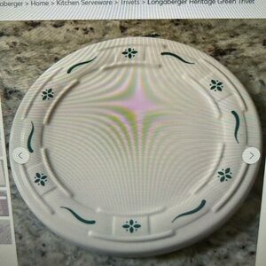 Longaberger Heritage Green Trivet